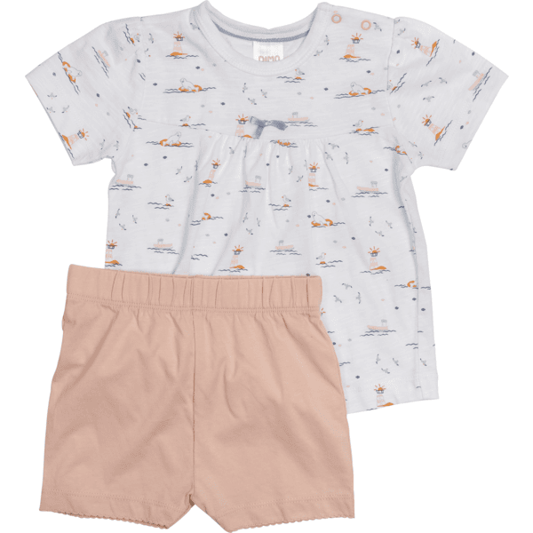 Dimo Tex T-Shirt + Hose Set Allover Print kurz