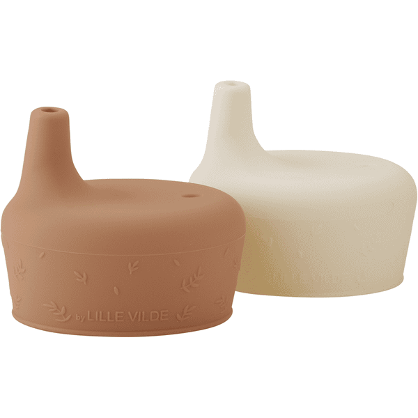 lille VILDE Coperchio per tazza da bere in beige/terracotta