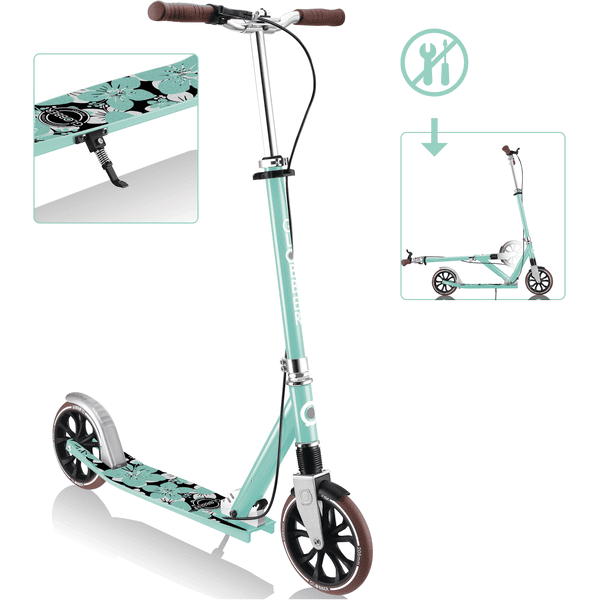 GLOBBER Patinete Scooter One NL500-205 blanco-rosa 