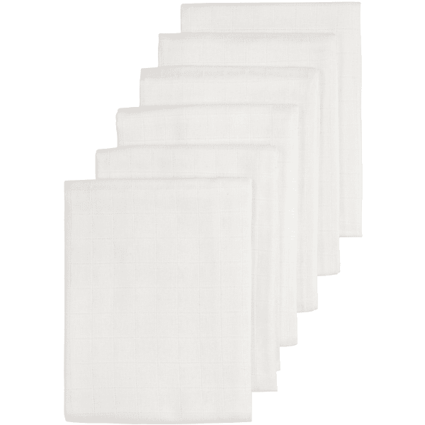 MEYCO Dětské pleny Uni Gauze 6 Pack White