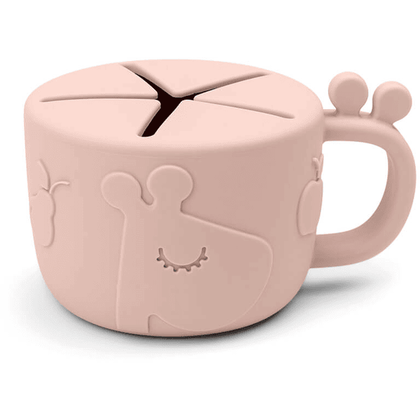 Done by Deer ™ Snack Cup Peekaboo Raffi Pink