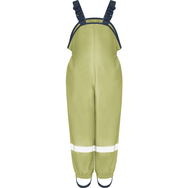 Playshoes Regenhose uni oliv