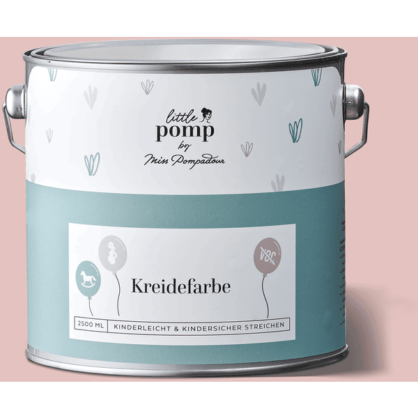 Little Pomp Vernice a gesso rosa e unica 2,5L