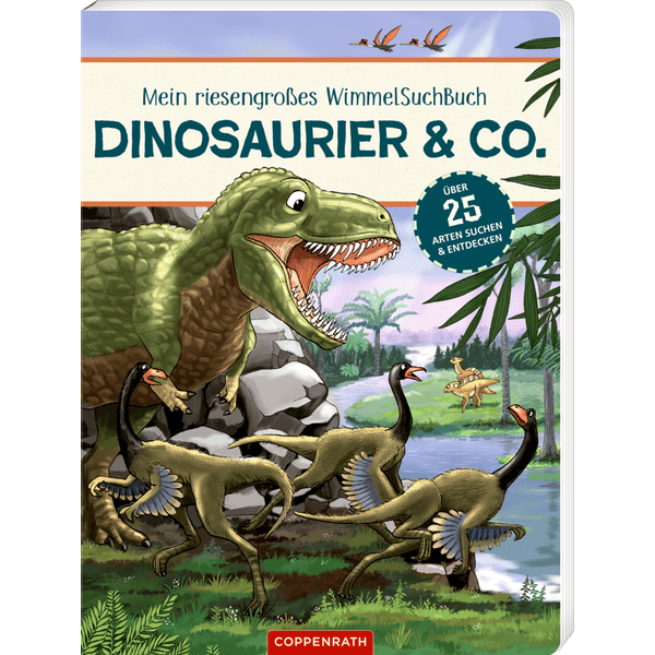 Coppenrath Mein riesengroßes WimmelSuchBuch: Dinosaurier & Co