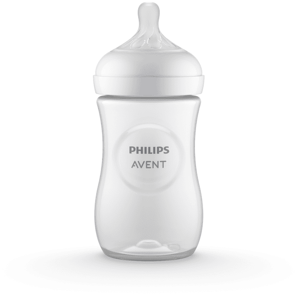 Philips Avent Babyflaske SCY673/82 Natural Response med AirFree-ventil 260  ml Neutral Bear 