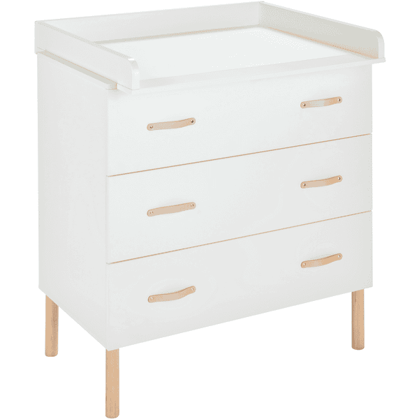 Schardt Commode à langer Melody White bois