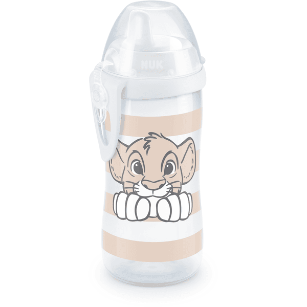 NUK NUK Bottiglia Kiddy Tazza 300 ml, Disney Re Leone