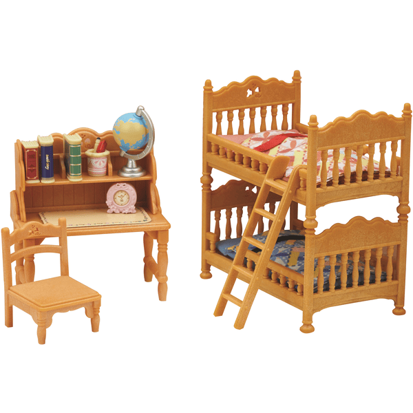 Sylvanian Families® Landhaus Kinderzimmer mit Stockbett