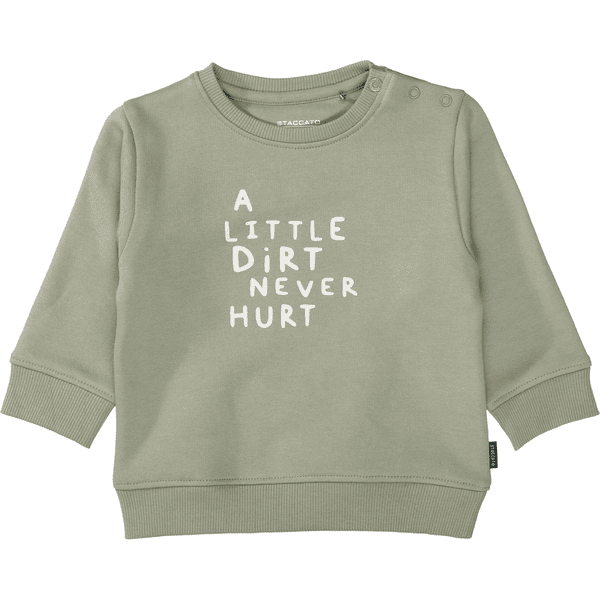 STACCATO  Sweatshirt blød khaki 