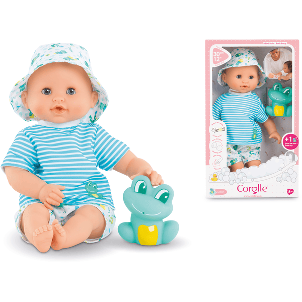 Poupon COROLLE - Bébé Bain Alyzée - 30 cm - dès 18 mois rose - Corolle