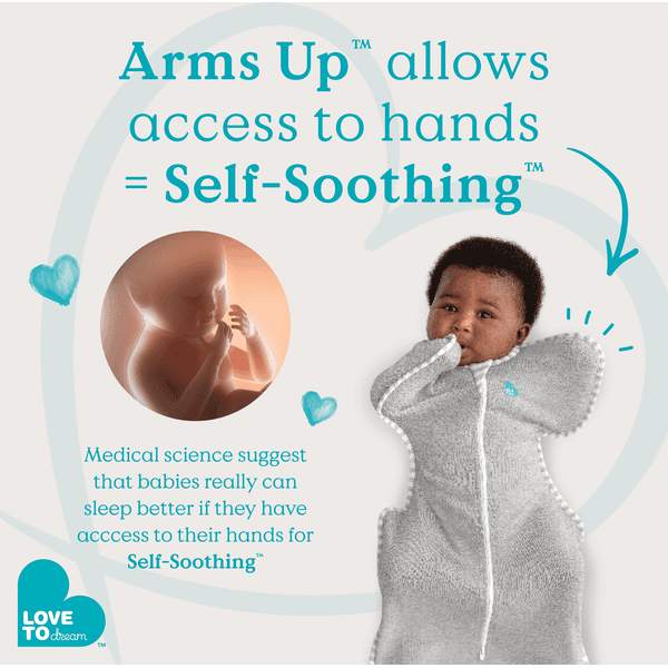 Love to dream Gigoteuse d emmaillotage bebe Swaddle Up gris TOG 0.5 roseoubleu