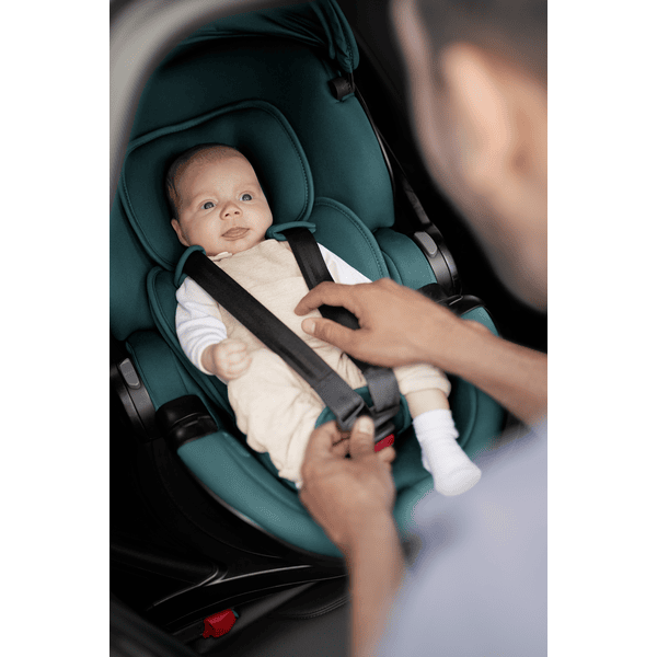 Autostoel Baby-Safe 5Z2 Galaxy Black Green Sense met base Flex Base | pinkorblue.be