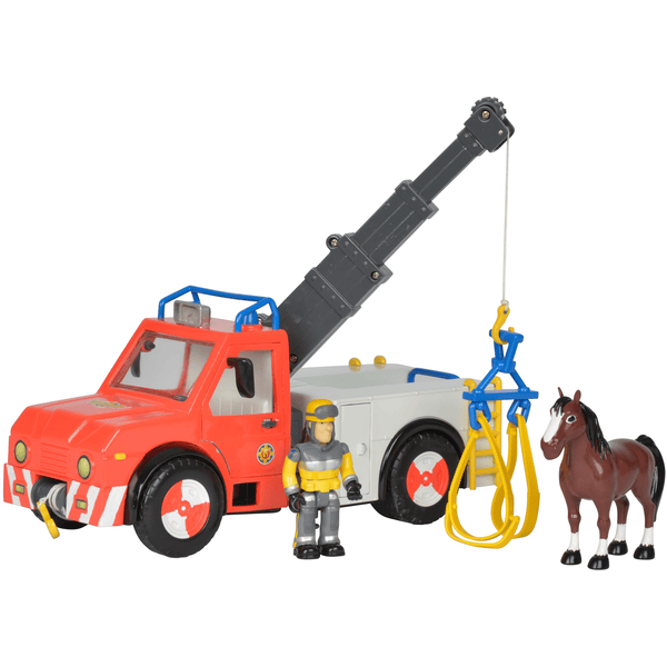 Simba Toys Feuerwehrmann Sam - Phoenix mit Figur und Pferd
