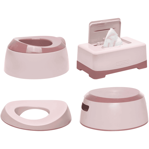 Luma ® Baby care  Zestaw do nauki korzystania z toalety Blossom Pink