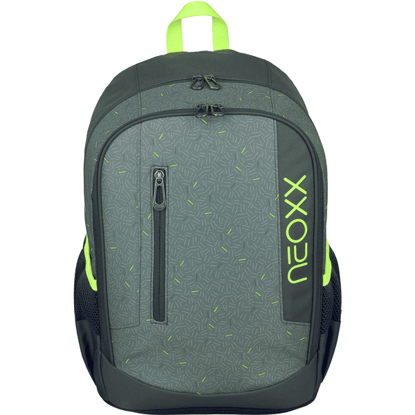 neoxx  Flow-ryggsäck tillverkad av återvunna PET-flaskor, grå