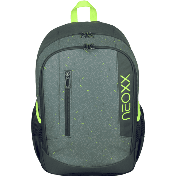 neoxx Rucksack Flow aus recycelten PET-Flaschen, grau