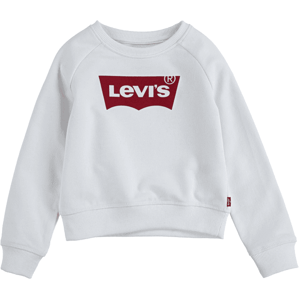 Levi's® Felpa bambina bianca