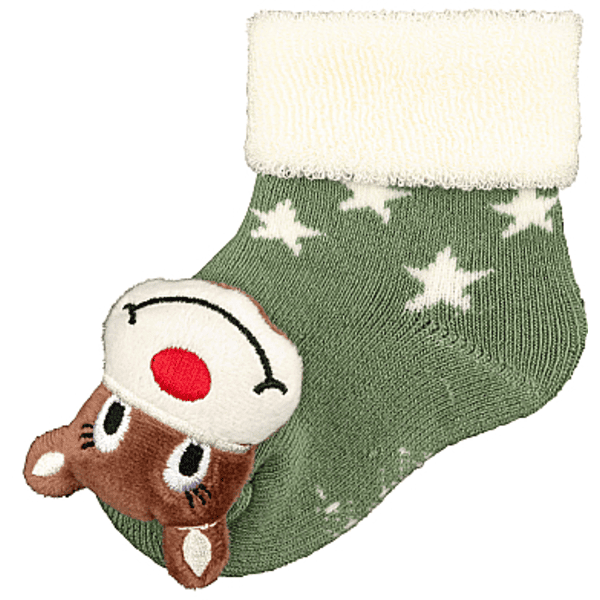 Sterntaler Rasselsocken Weihnacht eukalyptus