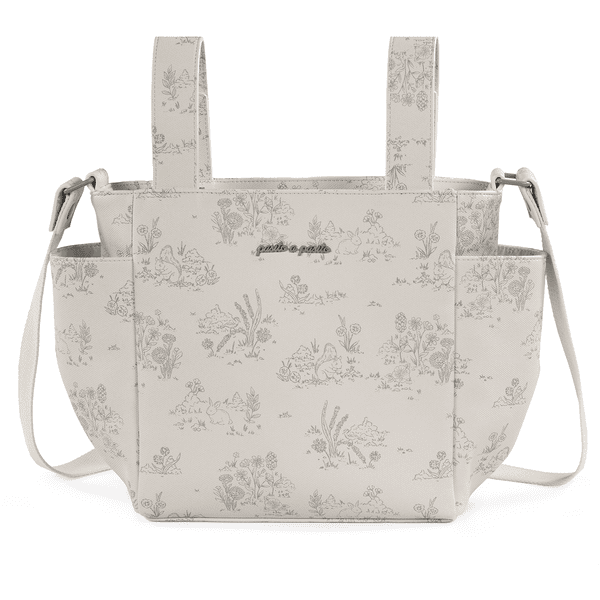 pasito a pasito Crossbody Tasche Toile de Jouy Cream