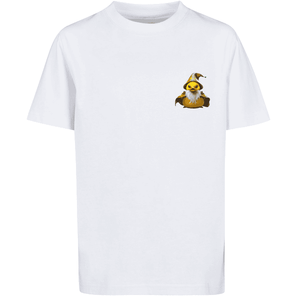 F4NT4STIC weiß TEE Duck UNISEX Wizard T-Shirt Rubber