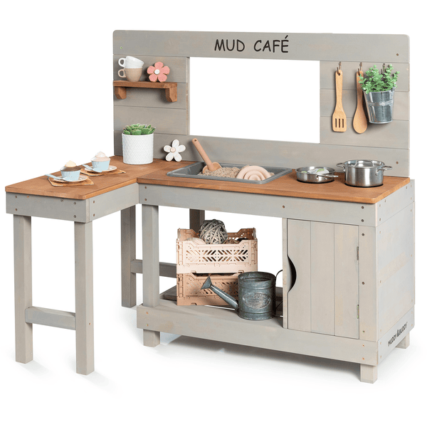MUDDY BUDDY® Ulkokeittiö "Mud Café" lämmin harmaa