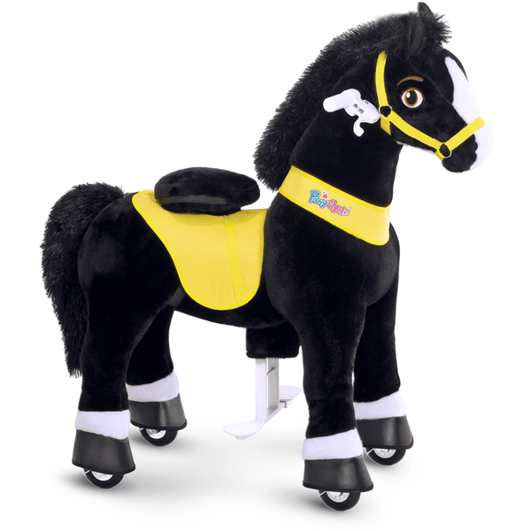 PonyCycle® Cheval à monter enfant noir grand