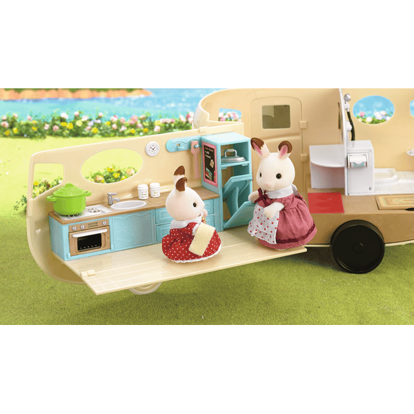 Sylvanian Families Caravana rosaoazul.es