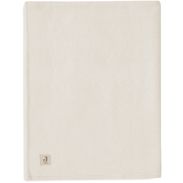 jollein Decke Cosy Knit Ivory/Velvet 75 x 100cm