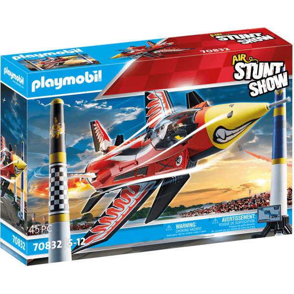  Playmobil  Espectáculo aéreo de acrobacias Jet "Eagle