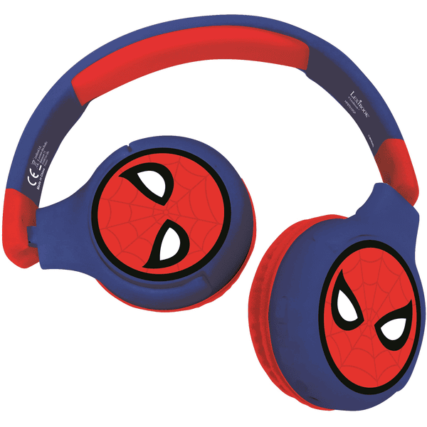 LEXIBOOK Casque audio enfant 2en1 Spider-Man Bluetooth® câble