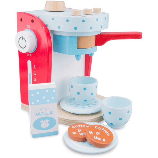 New Classic Toys Machine à café enfant bois
