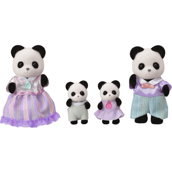 Sylvanian Families ® Minipoppen Panda familie