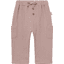 kindsgard Spodnie muślinowe solmig różowe
