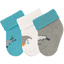 Sterntaler Primer paquete de calcetines para bebé Moose Light Turquoise