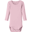 name it Body manga larga Nbfkab Parfait Rosa