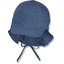 Sterntaler Schirmmütze mit Nackenschutz blau

