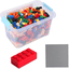 Katara Bloques de construcción con caja y placa base colores 520 piezas