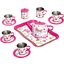 Bino Set da tè per bambini, rosa