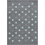 LIVONE Happy Rugs Alfombra infantil BUBBLE S Gris plata menta 100 x 160 cm