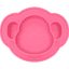 KOKOLIO Esslernteller Monki aus Silikon, ab 6 Monaten in pink