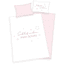 babybest® Ložní prádlo Schlaf schön GOTS rosé 100 x 135 cm