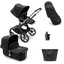 bugaboo Carro de bebé combi Fox 5 con accesorios Black / Midnight  Black 
