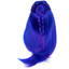 I'M A GIRLY Blue Long Wig