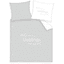 babybest® Biancheria da letto Piccola persona preferita grigio 80 x 80 cm
