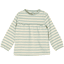 s. Olive r T-shirt à manches longues aqua stripes 