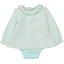  STACCATO  Blus+kropp pale mint checkad