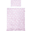 roba Beddengoed 2-delig Kleine Wolk roze 100 x 135 cm