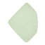 MEYCO Musslin håndkle med hette Uni Soft Green 80 x 80 cm