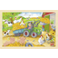 goki Puzzle petit tracteur bois