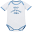 Schnullireich Baby Body (Kurzarm) mit Namen Kleiner Prinz (Sporty) Weiß